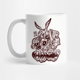 ugly skull Mug